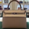 Hermès Kelly 28 Sellier NUOVA 2025 seriale W colore Etoupe