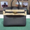 Hermès Birkin 25 retourne veau togo colore plomb stampa K NUOVA 2026 Febbraio hardware dorato