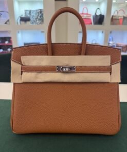 Hermès Birkin 25 retourne veau togo colore GOLD ( il più richiesto )