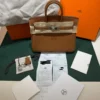 Hermès Birkin 25 retourne veau togo colore GOLD