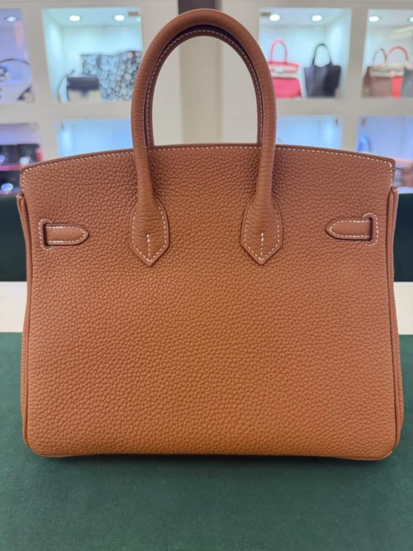 Hermès Birkin 25 retourne veau togo colore GOLD