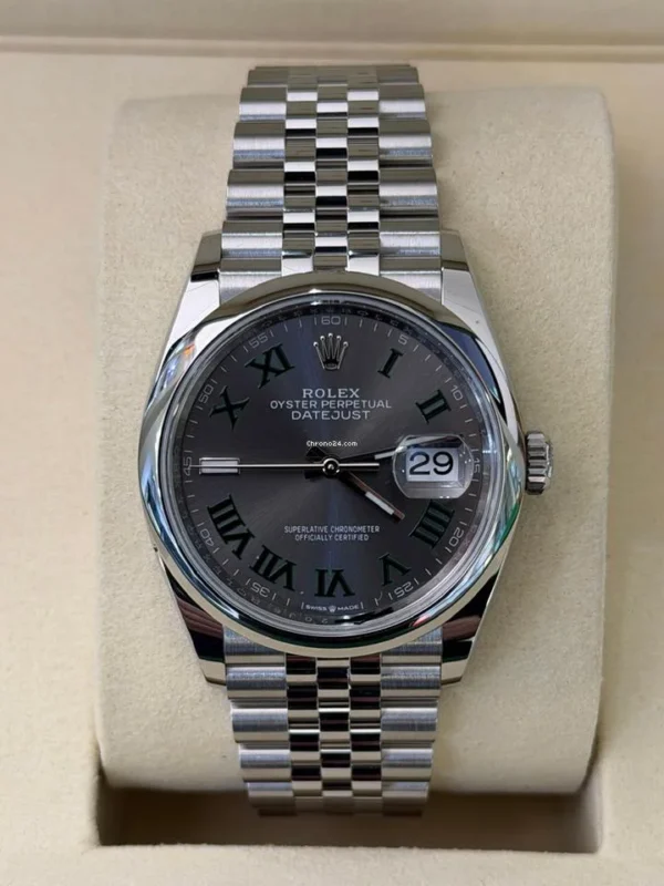 Rolex Datejust 36 Wimbledon NUOVO 2026 Jubilee full set con documenti e scatola Rolex