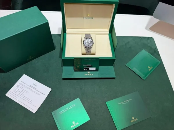 Rolex Datejust 36 Wimbledon NUOVO 2026 Jubilee full set con documenti e scatola Rolex