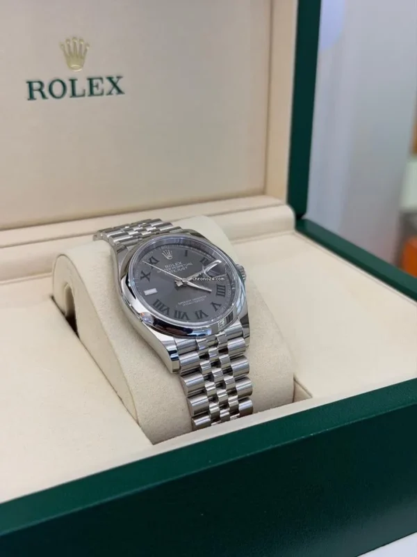 Rolex Datejust 36 Wimbledon NUOVO 2026 Jubilee full set con documenti e scatola Rolex