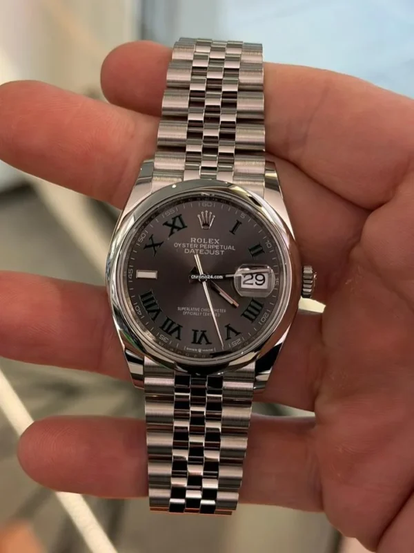 Rolex Datejust 36 Wimbledon NUOVO 2026 Jubilee full set con documenti e scatola Rolex