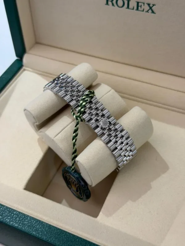 Rolex Datejust 31 NUOVO 2026 Marzo Italia Jubilee green verde menta full set con documenti