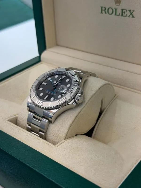 IMG_2884.jpg Rolex Yacht-Master 40 grey NUOVO 2025 Italia full set con documenti e scatola Rolex