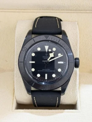 Tudor Black Bay ceramica nero 41mm del 2021 full set excellent condition con documenti e scatola