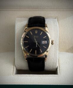 Rolex Oysterdate Precision Oyster Date 34mm quadrante nero top condition con scatola Rolex