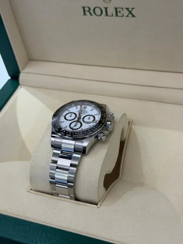 Rolex Daytona ceramica panda bianco del 2023 Italia full set excellent condition con documenti