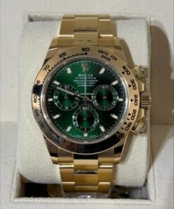 Rolex Daytona Green dial NUOVO John Mayer quadrante verde del 2021 full set Italia