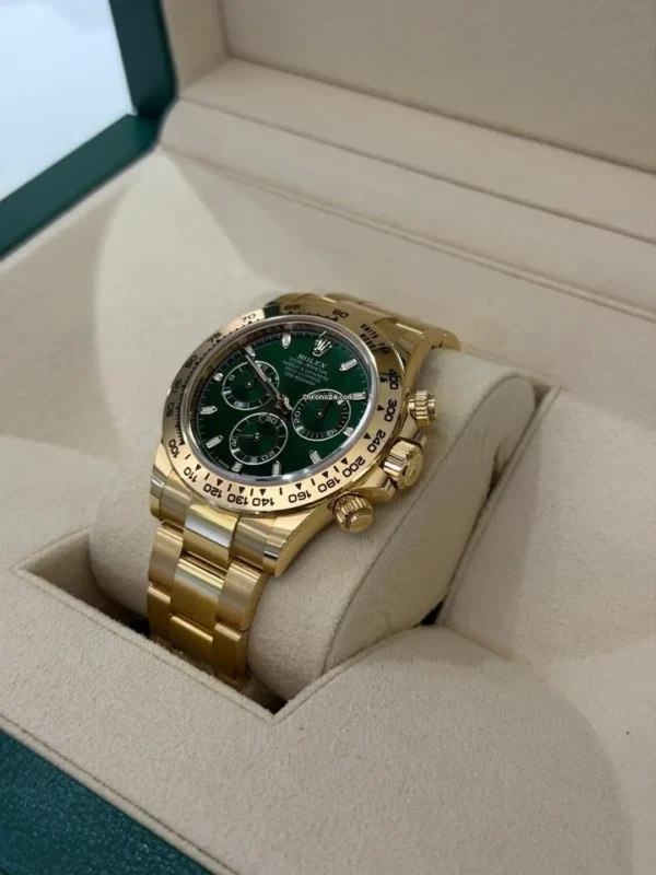 IMG_3863.jpg Rolex Daytona Green dial NUOVO John Mayer quadrante verde del 2021 full set Italia