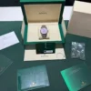 Rolex Oyster Perpetual 36 NUOVO pink rosa dial del 2024 Italia full set con documenti e scatola