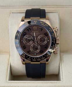 Rolex Daytona oysterflex oro rosa Chocolate del 2018 top condition con scatola Rolex