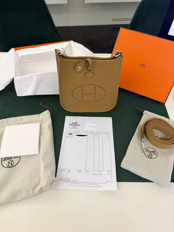 Hermes Evelyne 16 Amazone biscuit camel 2025
