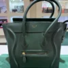Céline Luggage micro – Pelle di vitello verde Modello: Luggage