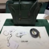 Céline Luggage micro – Pelle di vitello verde Modello: Luggage