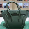 Céline Luggage micro – Pelle di vitello verde Modello: Luggage