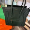 Céline Luggage micro – Pelle di vitello verde Modello: Luggage