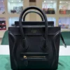 Céline Luggage Nano – Pelle di vitello nera Modello: Luggage