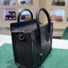 Céline Luggage Nano – Pelle di vitello nera Modello: Luggage