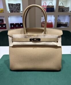 Hermès Birkin 30 retourne veau togo poussiere stampa K Seminuova 2025 Novembre