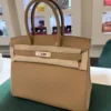 Hermès Birkin 30 retourne veau togo poussiere stampa K Seminuova 2025 Novembre