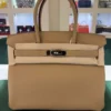 Hermès Birkin 30 retourne veau togo poussiere stampa K Seminuova 2025 Novembre