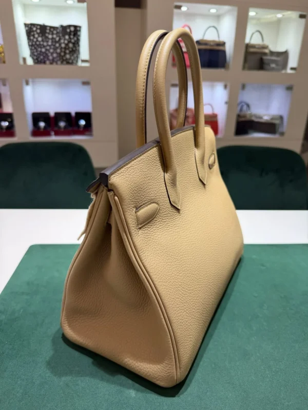 Hermès Birkin 30 retourne veau togo poussiere stampa K Seminuova 2025 Novembre