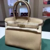 Hermès Birkin 30 retourne veau togo poussiere stampa K Seminuova 2025 Novembre