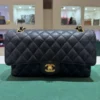 Chanel Classic Double Flap Bag Medium noir nero (25,5 × 16 × 7,5 cm) del 2020