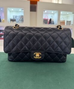 Alternative view of Chanel Classic Double Flap Bag Medium noir nero (25,5 × 16 × 7,5 cm) del 2020