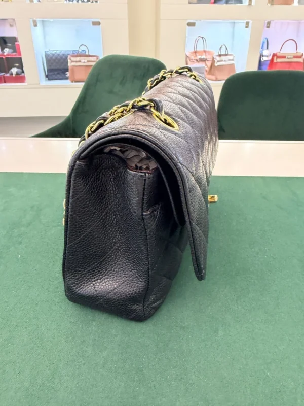 Chanel Classic Double Flap Bag Medium noir nero (25,5 × 16 × 7,5 cm) del 2020