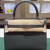 Hermès Kelly 25 Sellier Nuova 2026 stampa G in pelle Epsom colore vert mangrove con hardware palladio