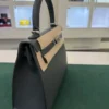 Hermès Kelly 25 Sellier Nuova 2026 stampa G in pelle Epsom colore vert mangrove con hardware palladio