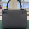 Hermès Kelly 25 Sellier Nuova 2026 stampa G in pelle Epsom colore vert mangrove con hardware palladio