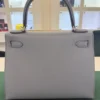 Hermès Kelly 28 sellier veau pellame epsom NUOVA 2026 seriale G color vert amande con hardware palladio