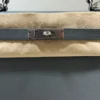 Hermès Kelly 28 sellier veau pellame epsom NUOVA 2026 seriale G color vert amande con hardware palladio