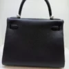 Hermès Kelly 28 retourne NUOVA 2026 seriale G (colore nero) pellame Togo con hardware palladio