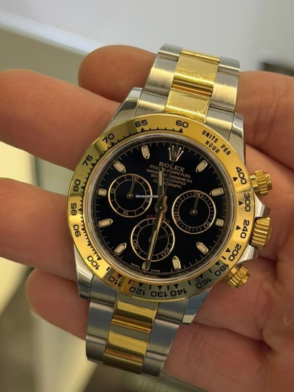 Rolex Daytona Cosmograph del 2017 Italia acciaio oro full set top condition con documenti