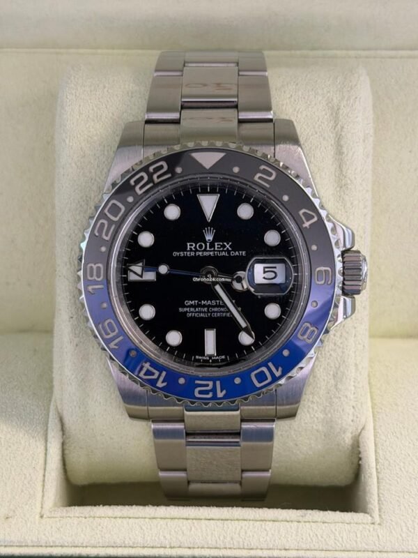 Rolex GMT-Master II Batman del 2017 Italia card bicolore full set top condition con documenti