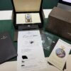 Patek Philippe Nautilus acciaio oro rosa quadrante blu del 2015 full set excellent condition documenti