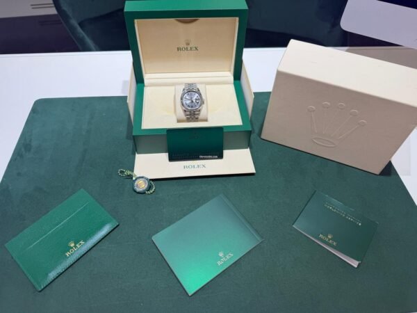 Rolex Datejust 36 Wimbledon del 2023 Italia Jubilee full set excellent condition con documenti