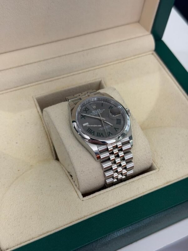 Rolex Datejust 36 Wimbledon del 2023 Italia Jubilee full set excellent condition con documenti