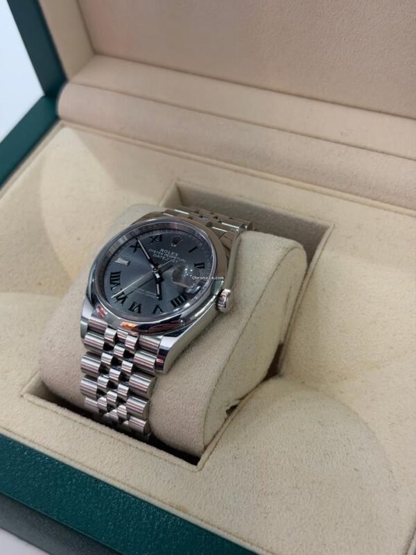 Rolex Datejust 36 Wimbledon del 2023 Italia Jubilee full set excellent condition con documenti