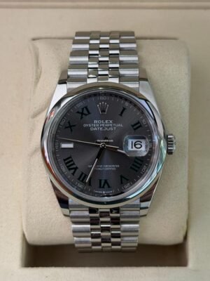 Rolex Datejust 36 Wimbledon del 2025 Italia Jubilee full set excellent condition con documenti
