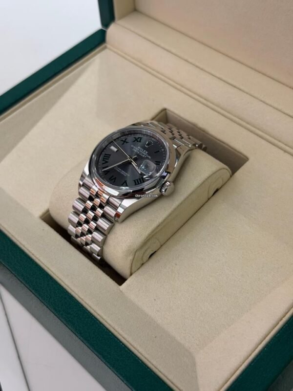 Rolex Datejust 36 Wimbledon del 2025 Italia Jubilee full set excellent condition con documenti