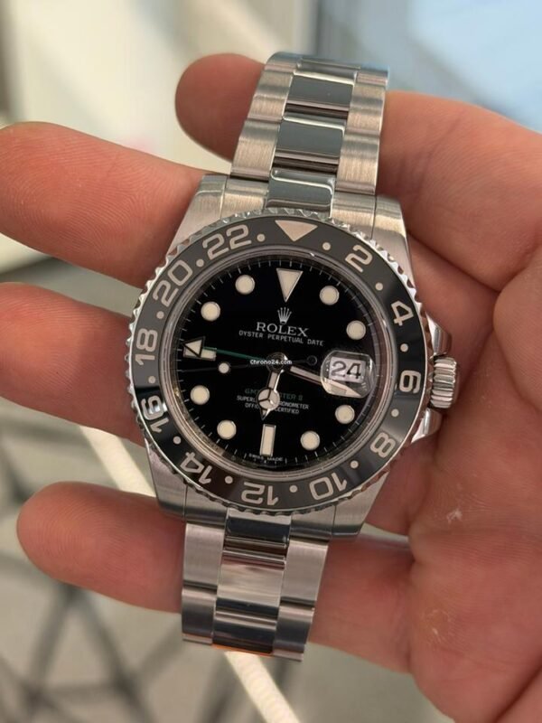 Rolex GMT-Master II ceramica del 2011 Italia full set top condition con documenti scatola Rolex