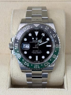 Rolex GMT-Master II Sprite NUOVO 2025 oyster full set con documenti e scatola Rolex