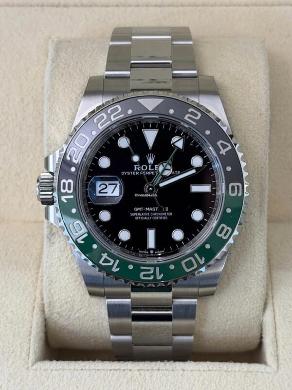 Rolex GMT-Master II Sprite NUOVO 2025 oyster full set con documenti e scatola Rolex